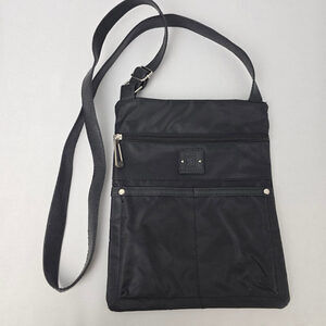 Stone Mountain Black Nylon Crossbody Purse